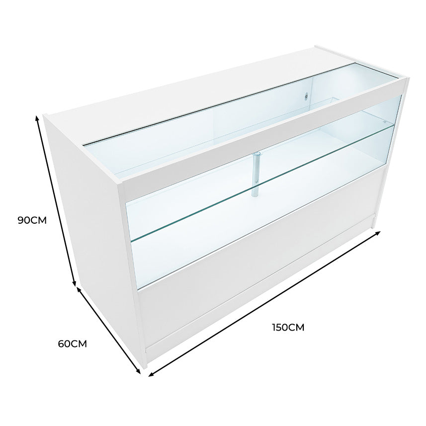 LED Detailhandel Winkel Toonbank C1500 - Wit