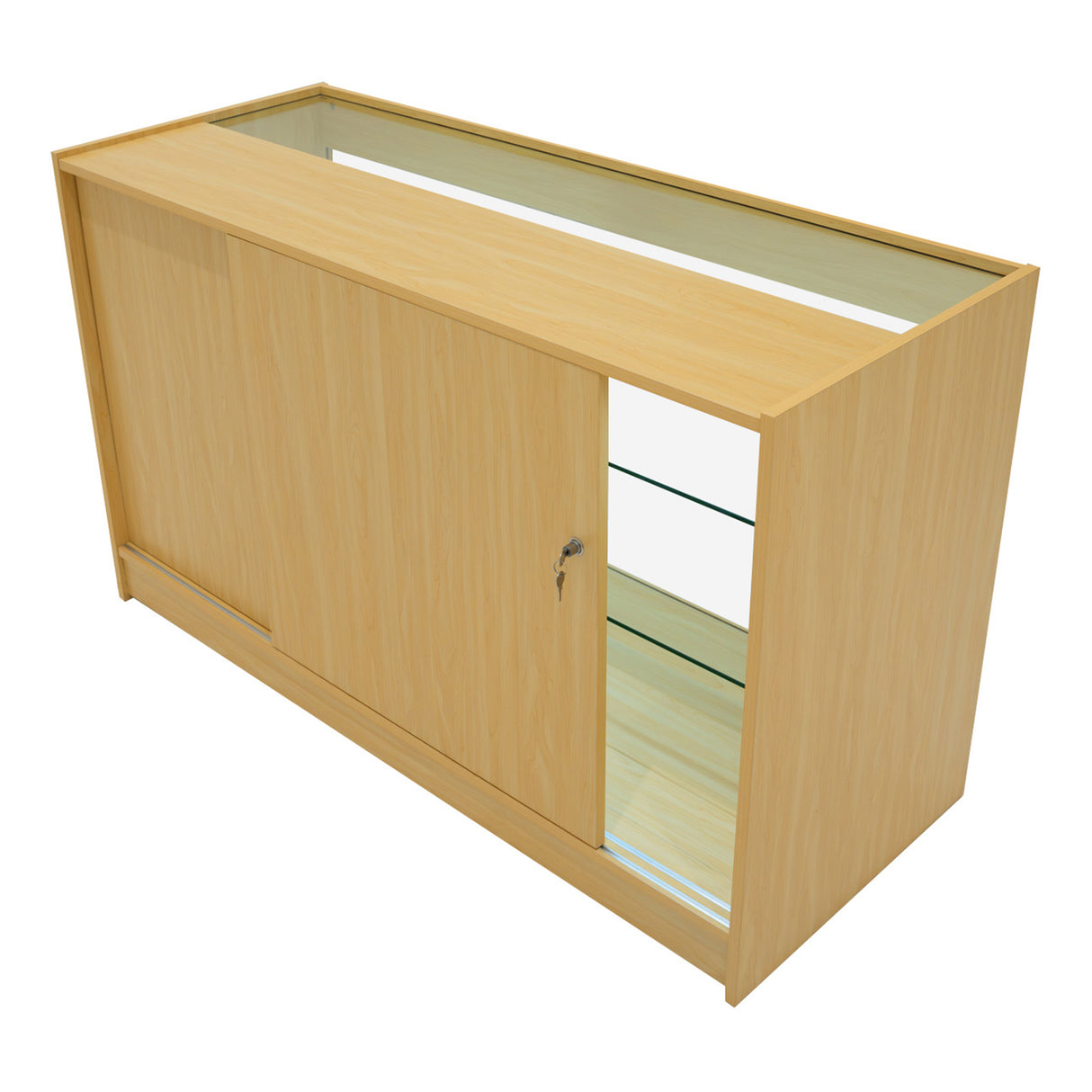 LED Detailhandel Winkel Toonbank K1500 - Esdoorn