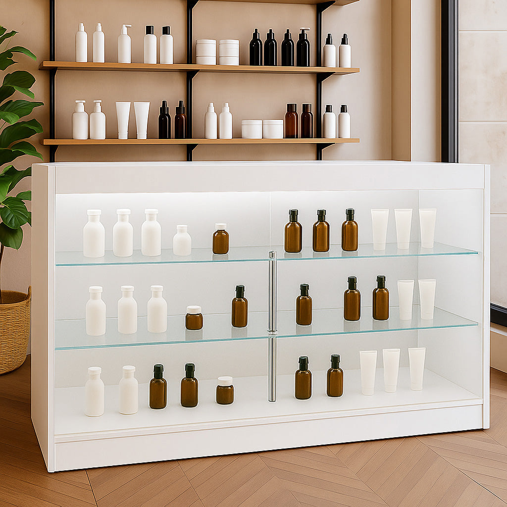 LED Detailhandel Winkel Toonbank K1500 - Wit