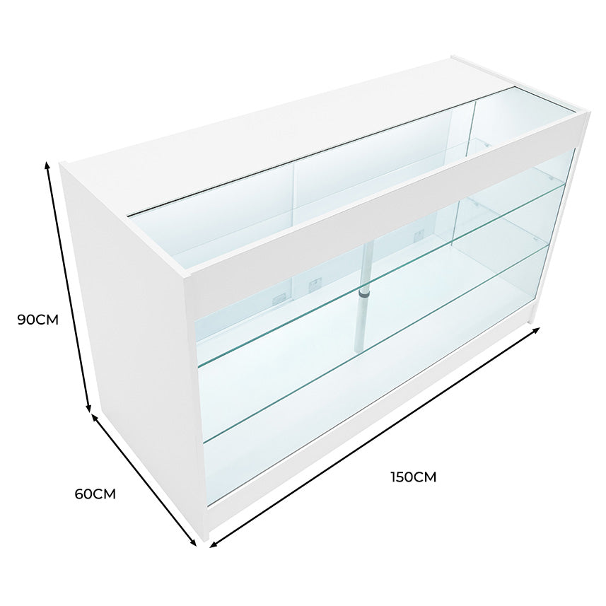 LED Detailhandel Winkel Toonbank K1500 - Wit