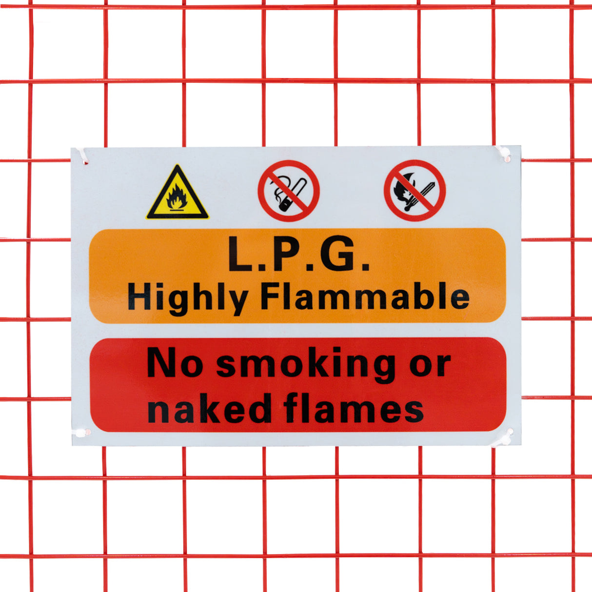 Opvouwbare Gaas Opslagkooi voor Gasflessen Rood – 92 cm x 110 cm x 50 cm