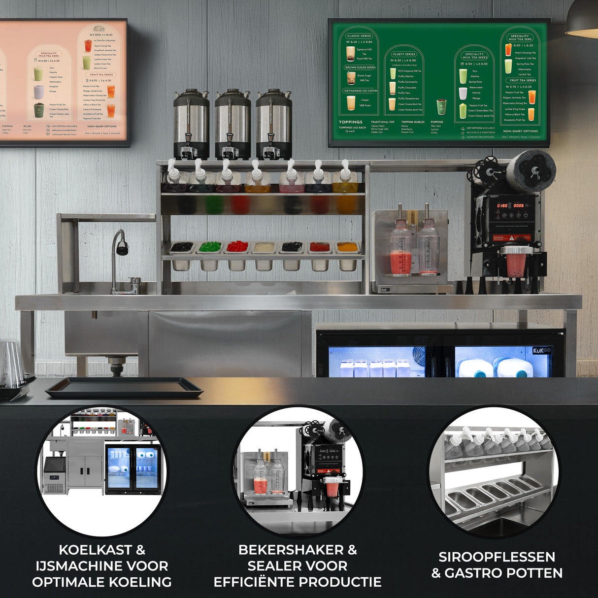 Bubble Tea Werkstation - Compleet Pakket