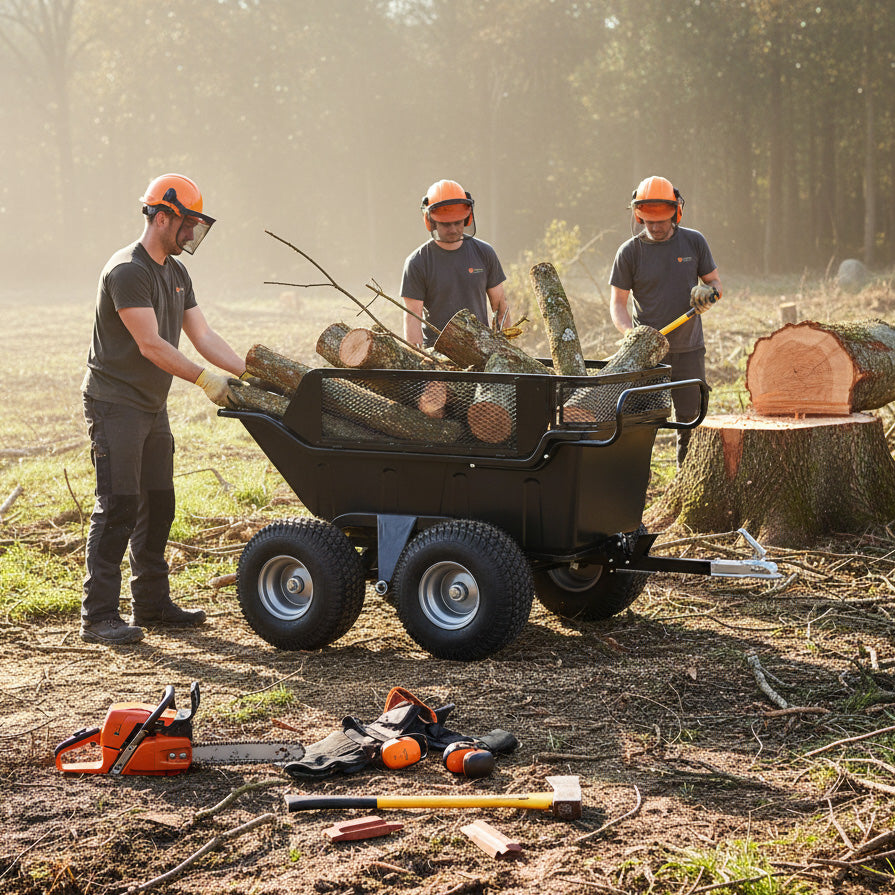 ATV Trailer met Kantelfunctie - 4 Wielen