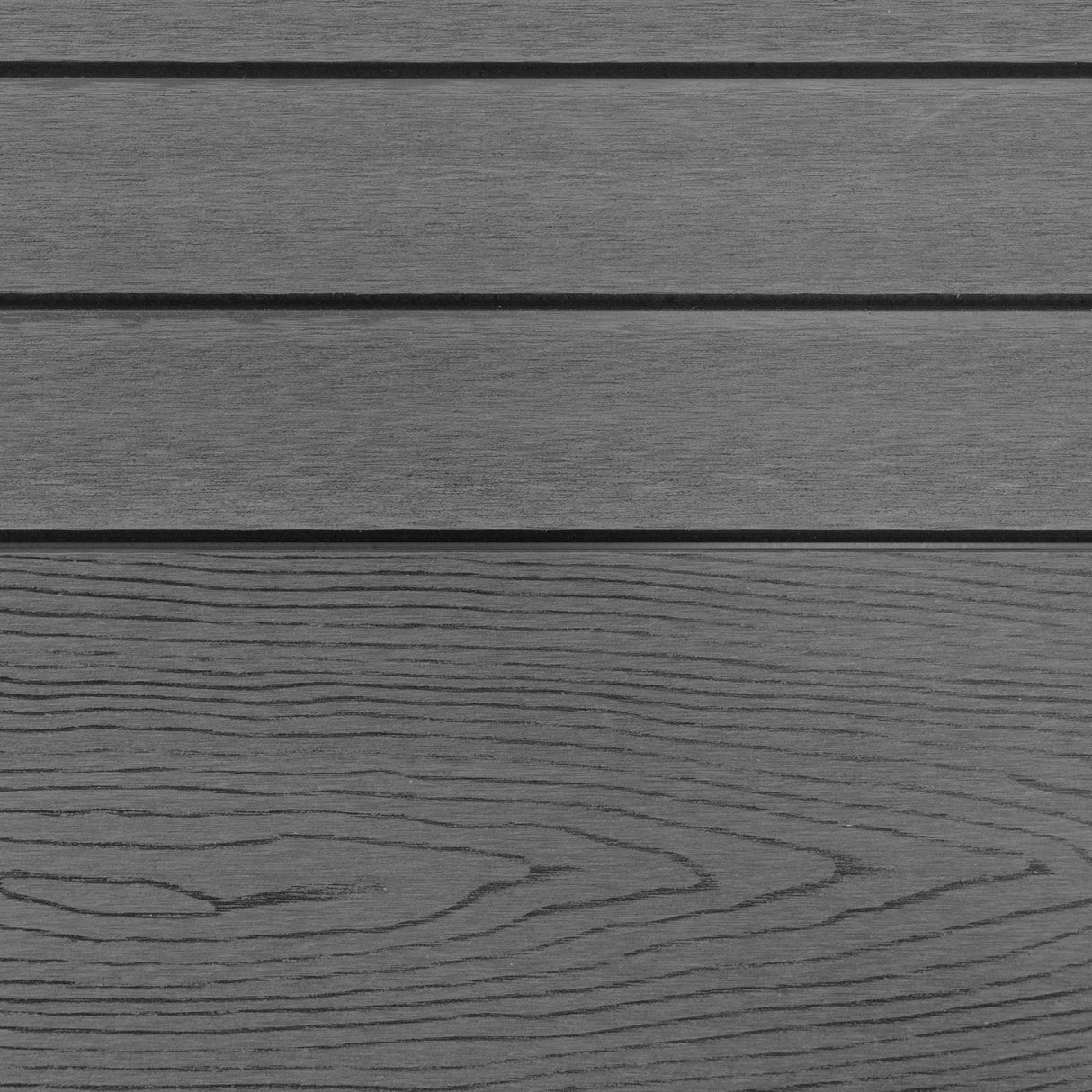 Composiet Schuin Schutting Paneel - Grijs