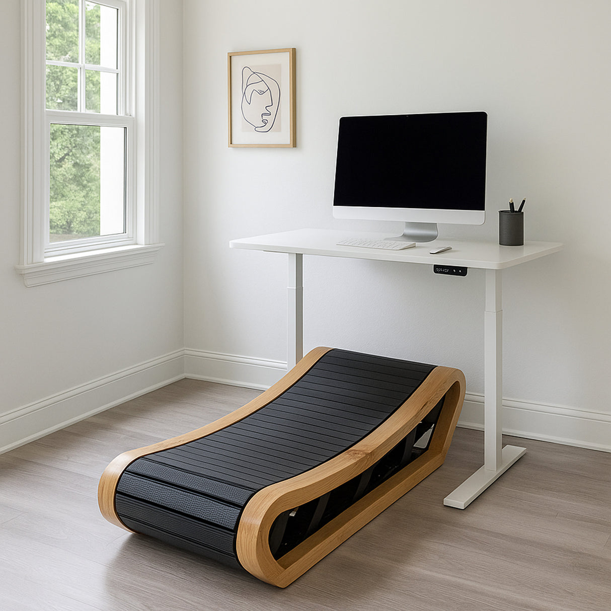 Curved Loopband - Licht Eik