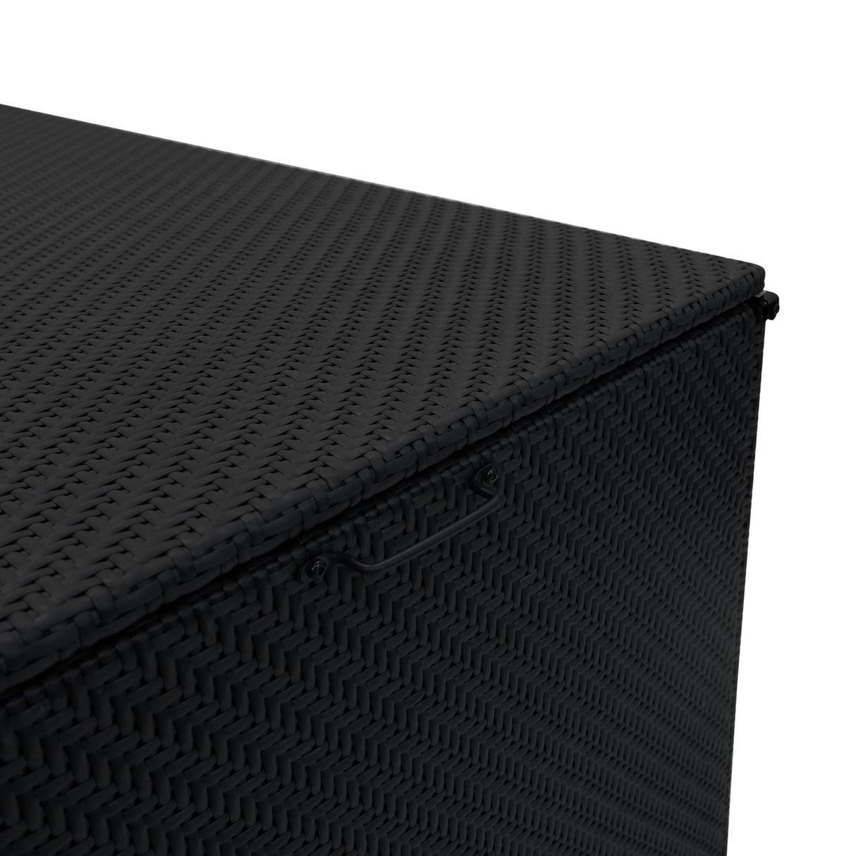 Rotan Modulaire 7-Delige Meubelset & 996L Opbergbox - Zwart