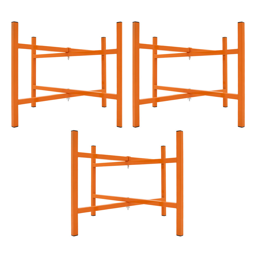 Standaards voor raapbord / speciebord x 3 - 500mm hoog