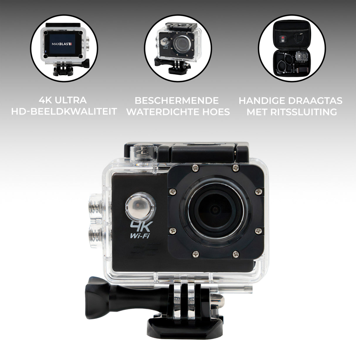 Dakgootstofzuiger Camera