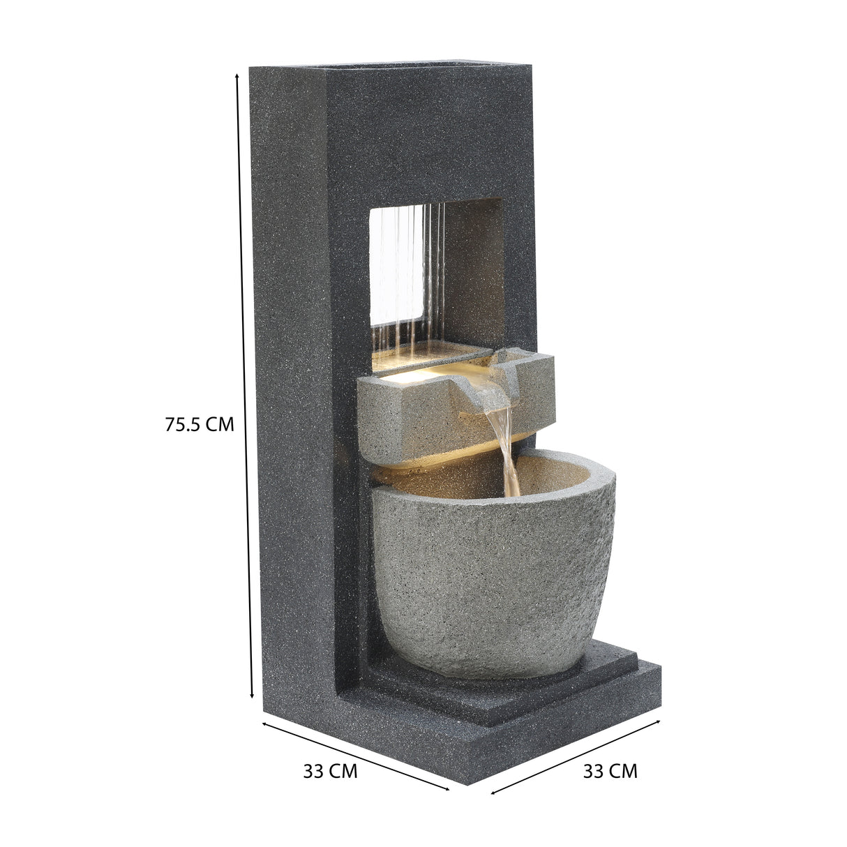 Elektrisch Waterornament - Cascade Springs