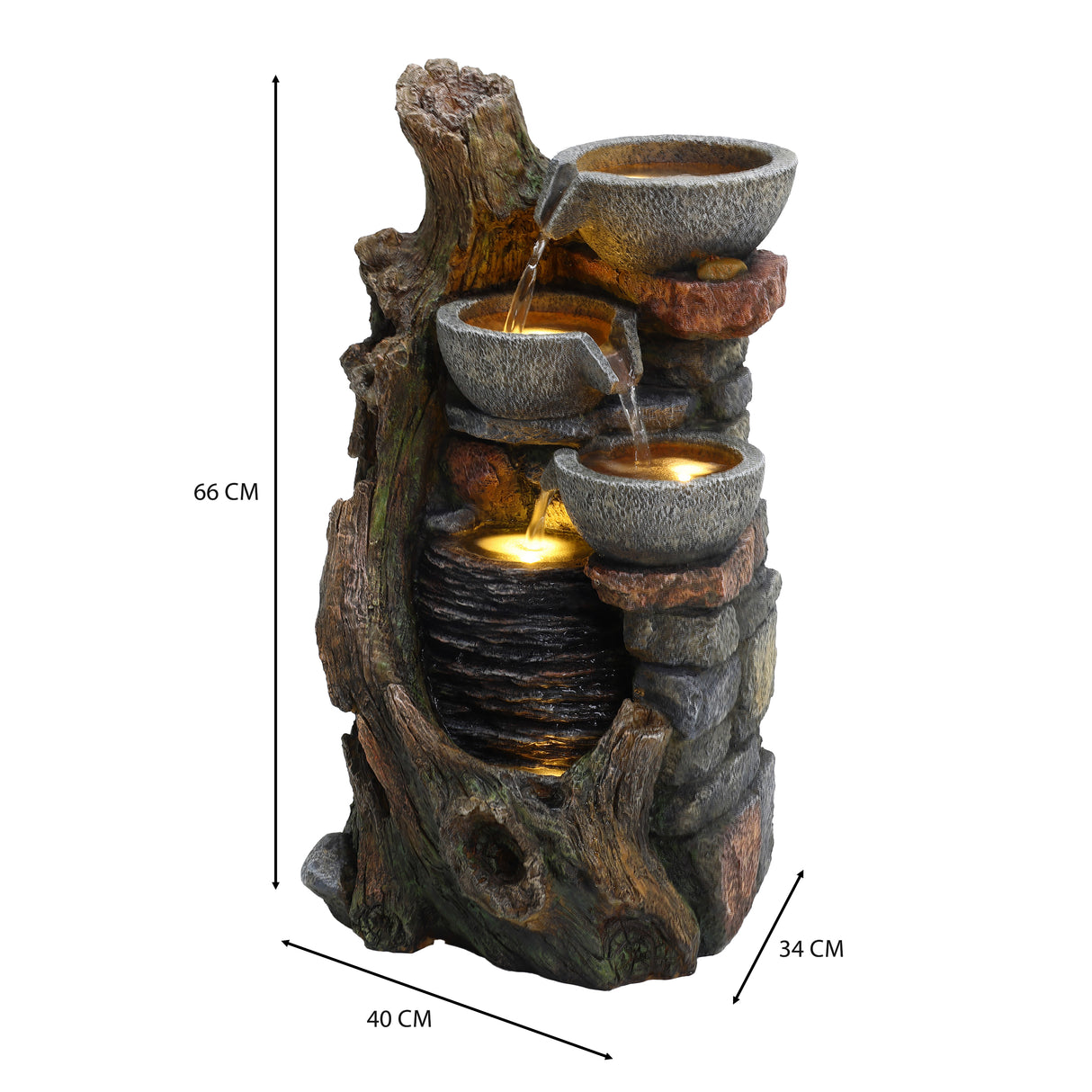 Elektrisch Waterornament - Rustic Brook