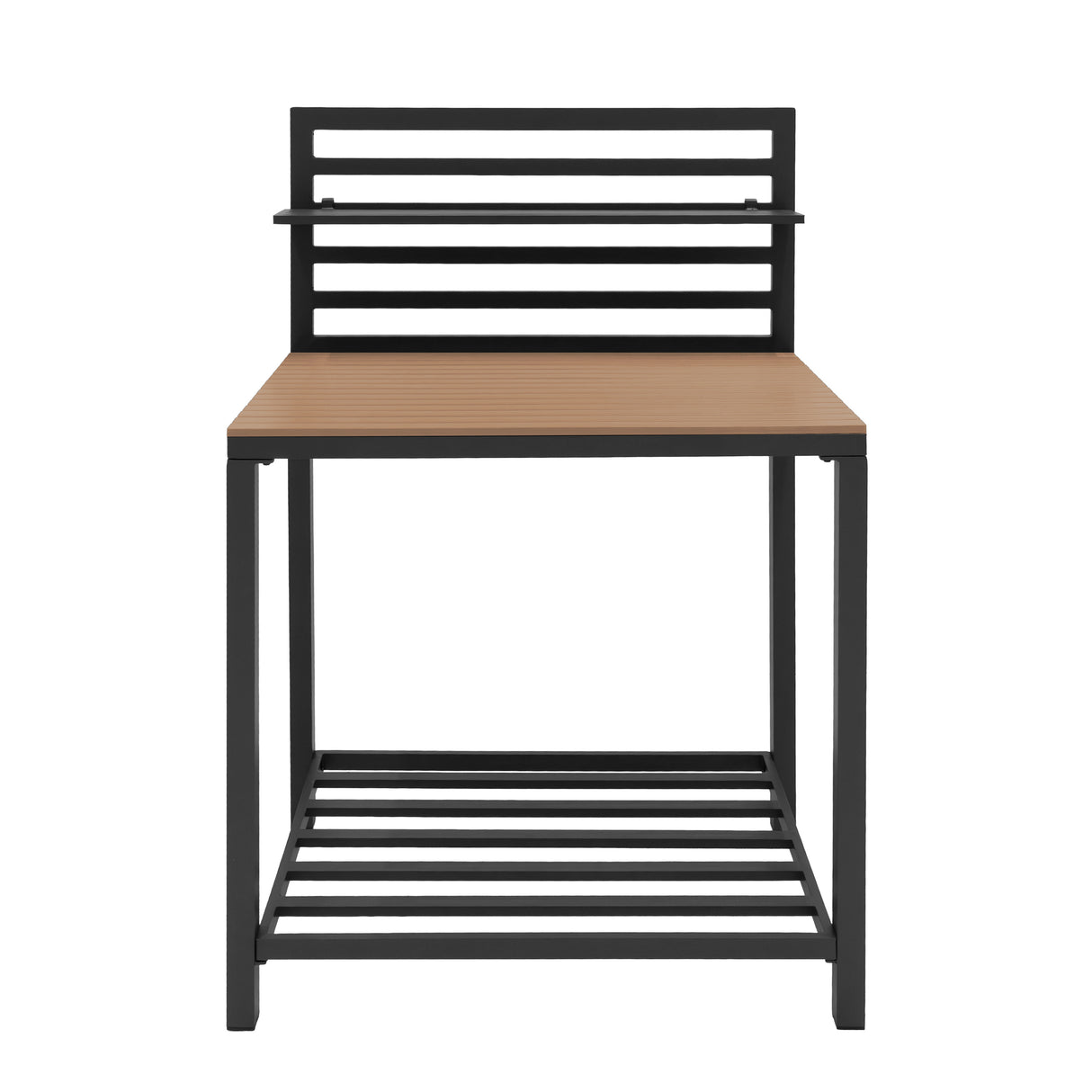 Aluminium & Hout 3-delige Buitenkeuken Set