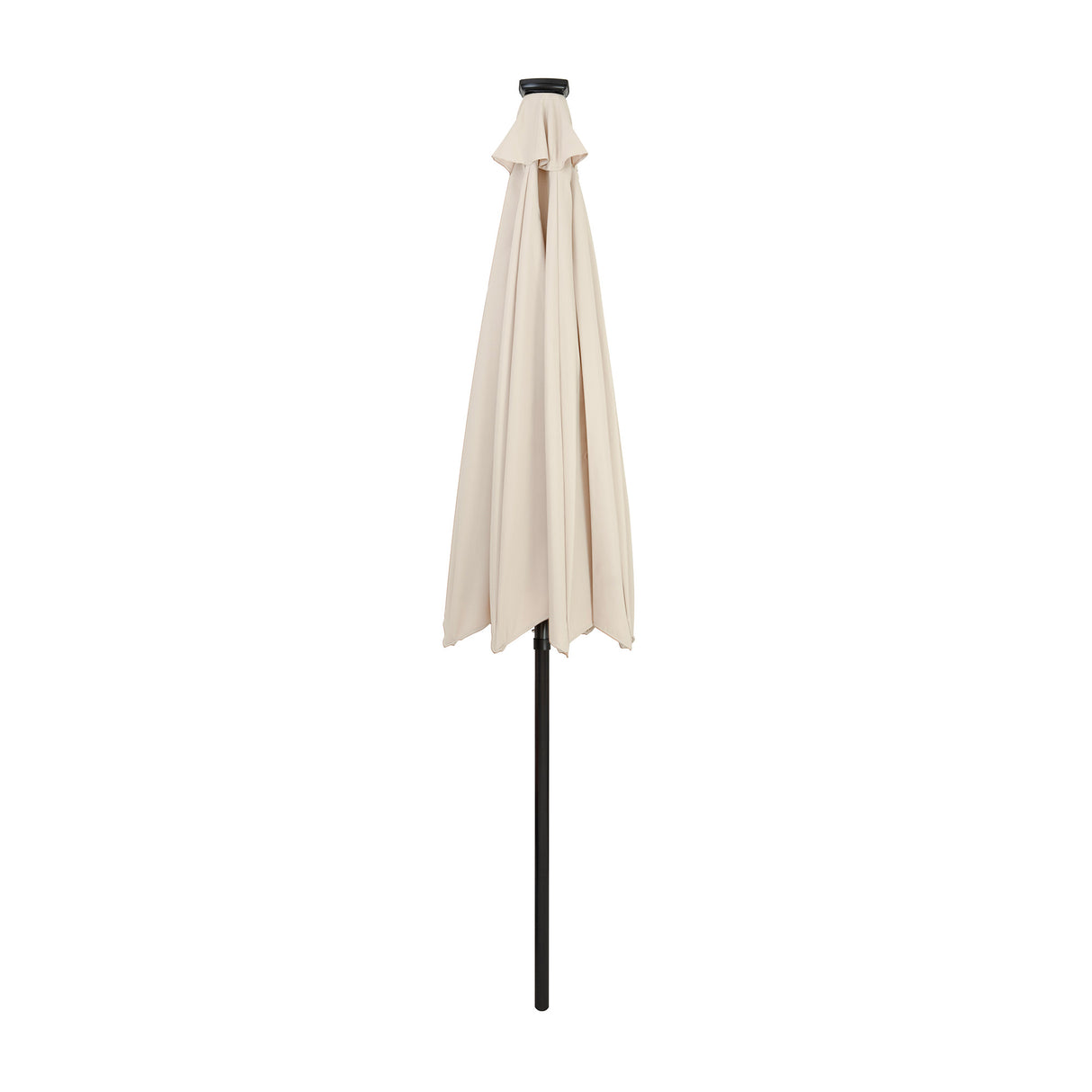 LED Kantelbare Stokparasol 2.7 m - Crème