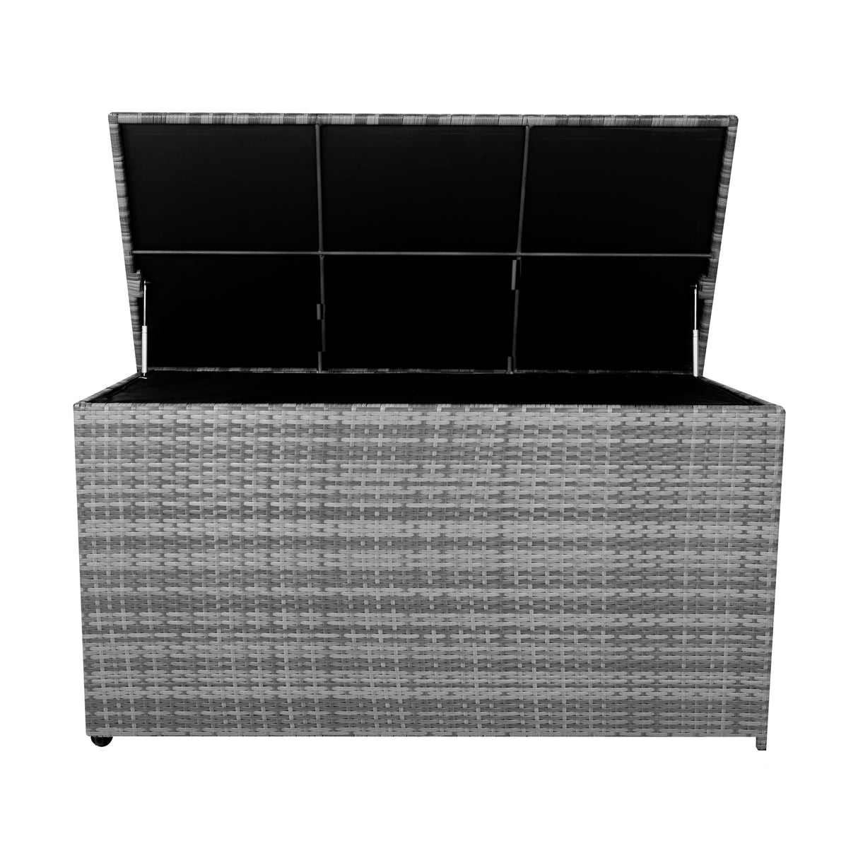 Rotan Kussen Opbergbox 700 L - Grijs