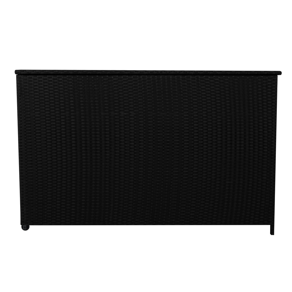 Rotan Kussen Opbergbox 996 L - Zwart