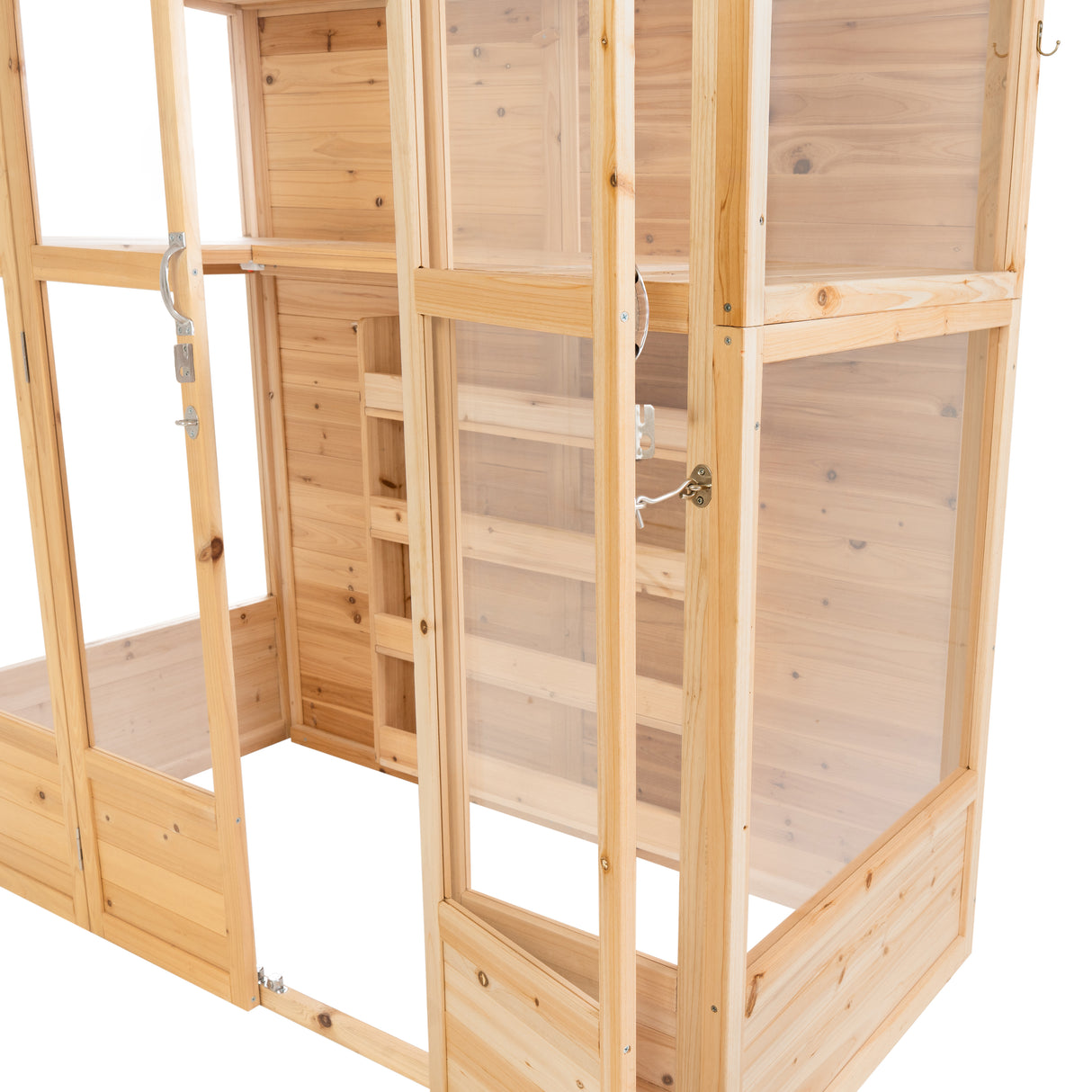 Houten Muurkas - Naturel