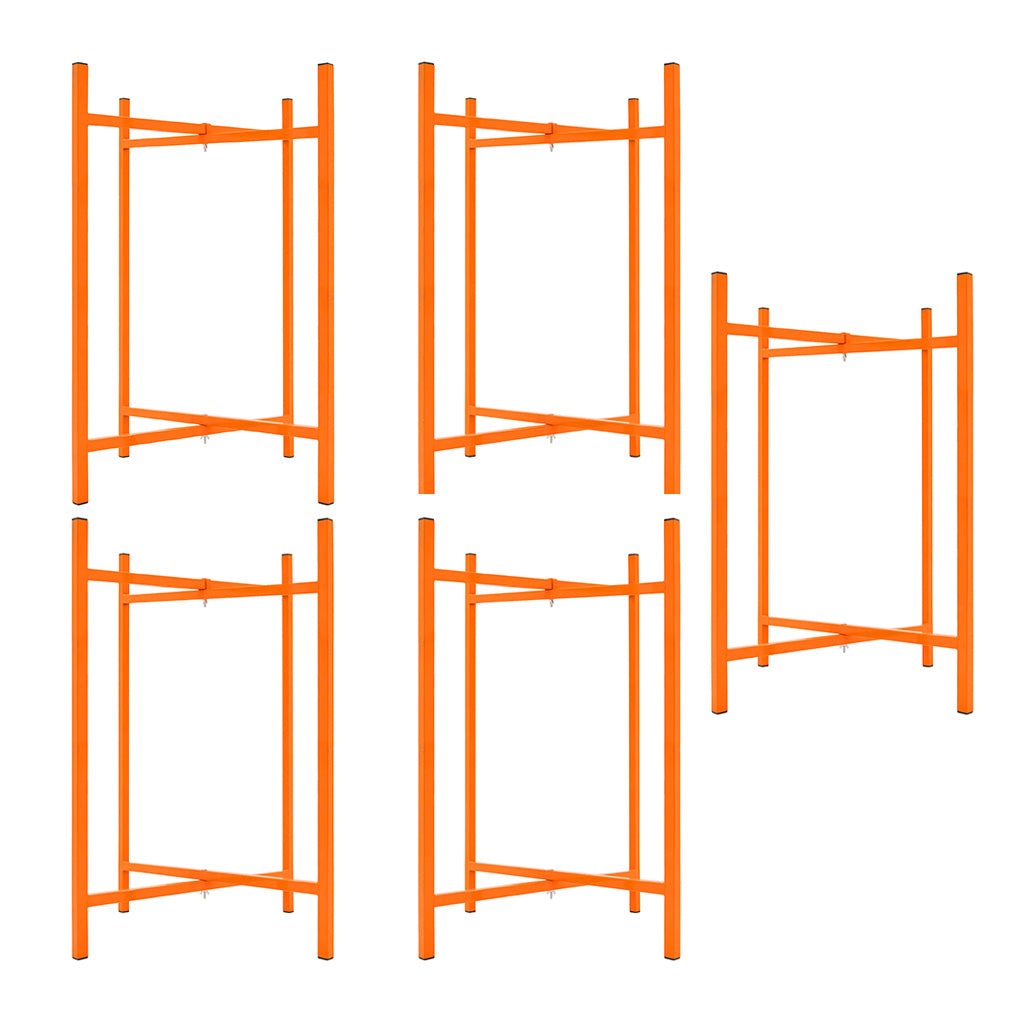 Metsersschraag x 4 & Mortelstandaard 750 mm H x 5