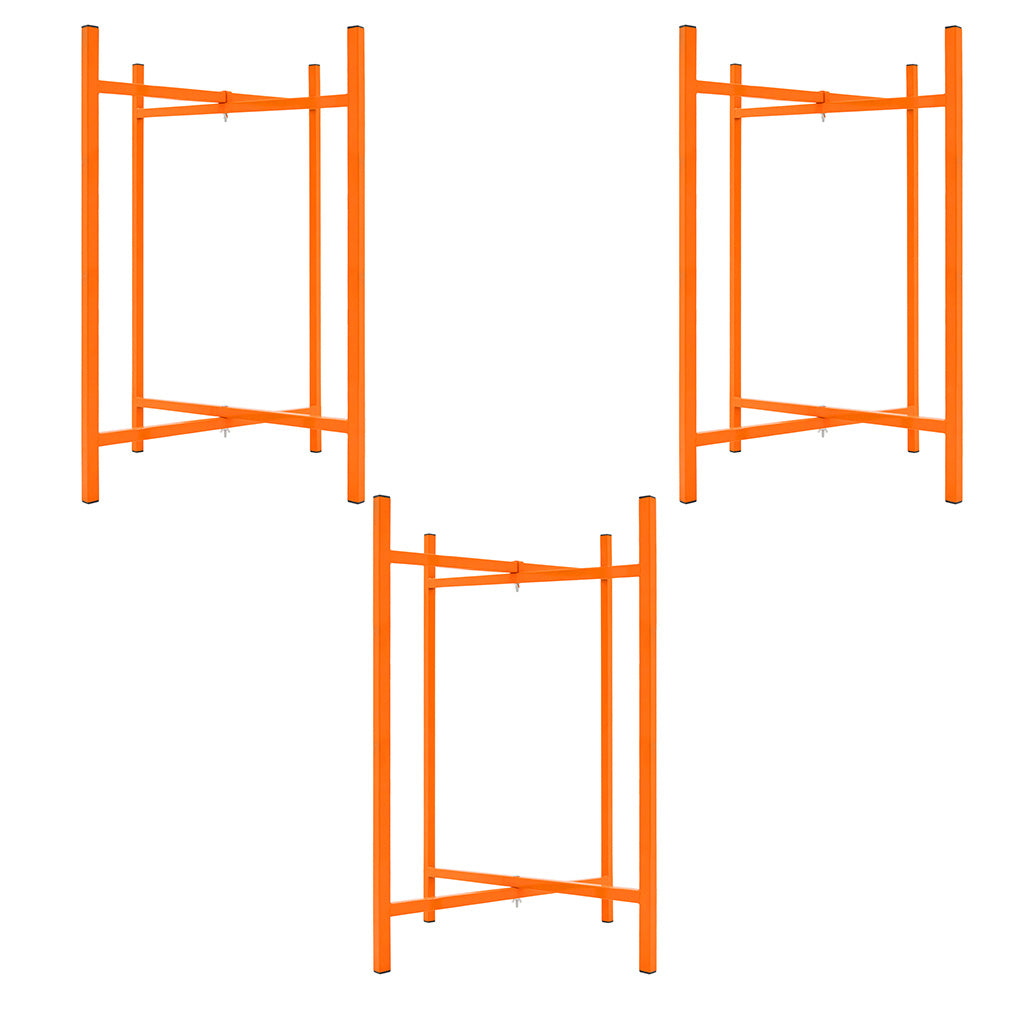 Metsersschraag x 2 & Mortelstandaard 750 mm H x 3