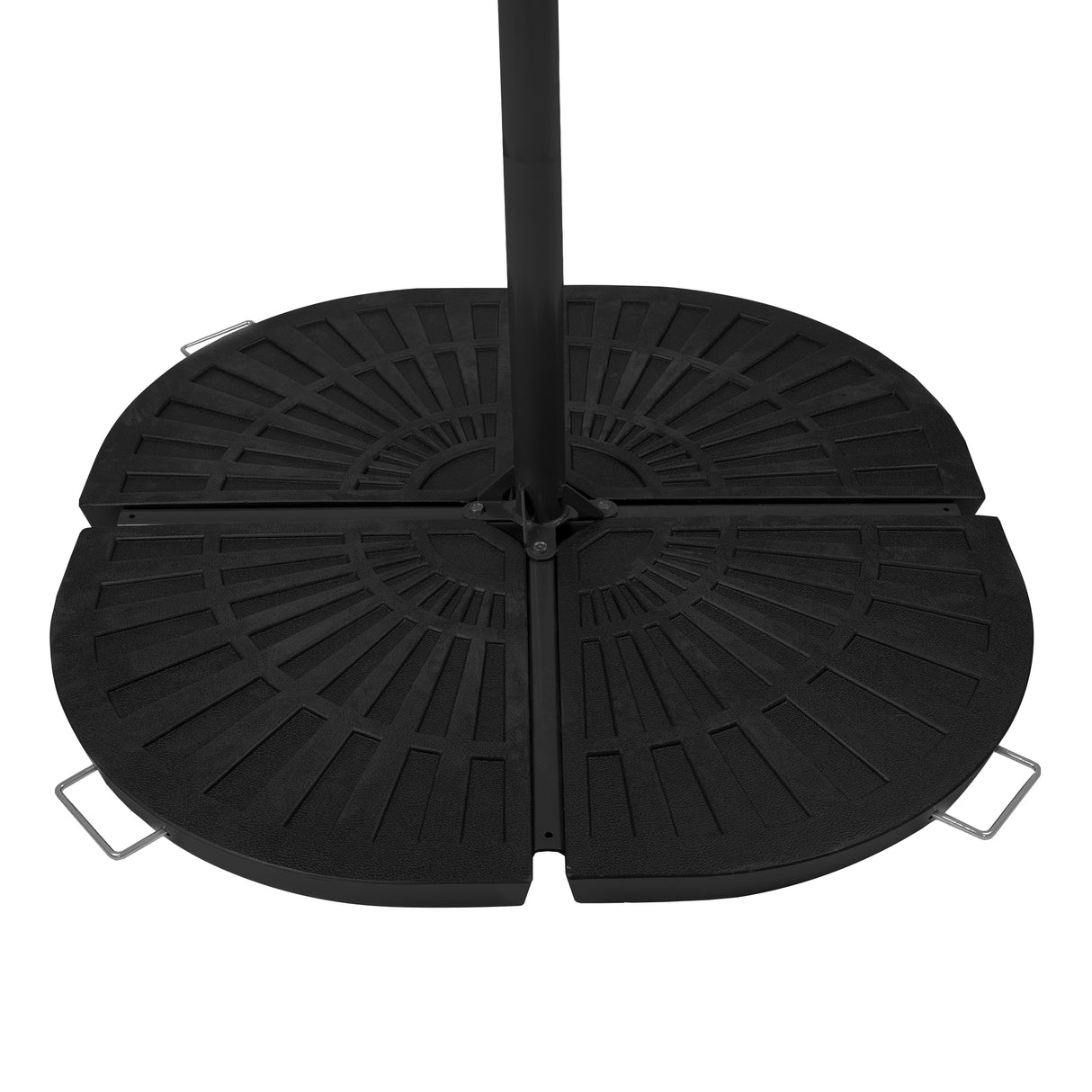Rond Parasolvoet voor Zweefparasol - 4-delig