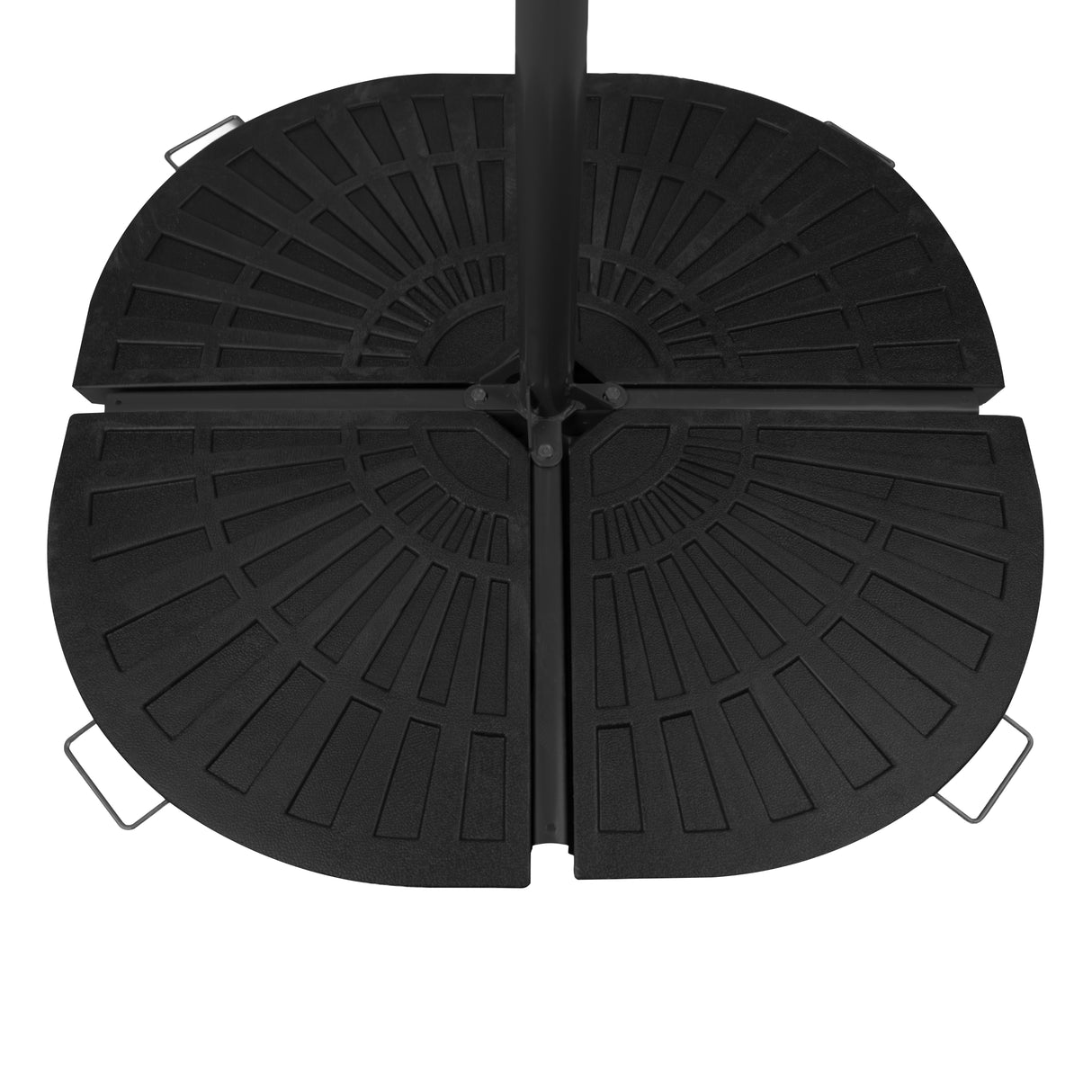 Rond Parasolvoet voor Zweefparasol - 4-delig