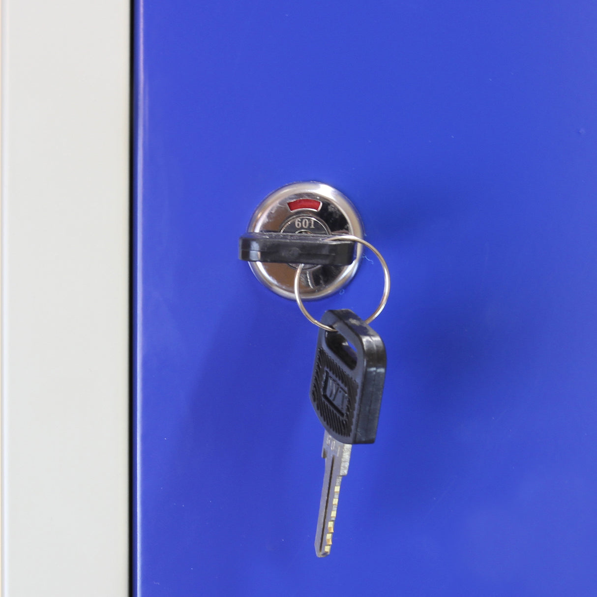 3 x Lockerkast Metaal - Blauw - vierdeurs - Flatpack