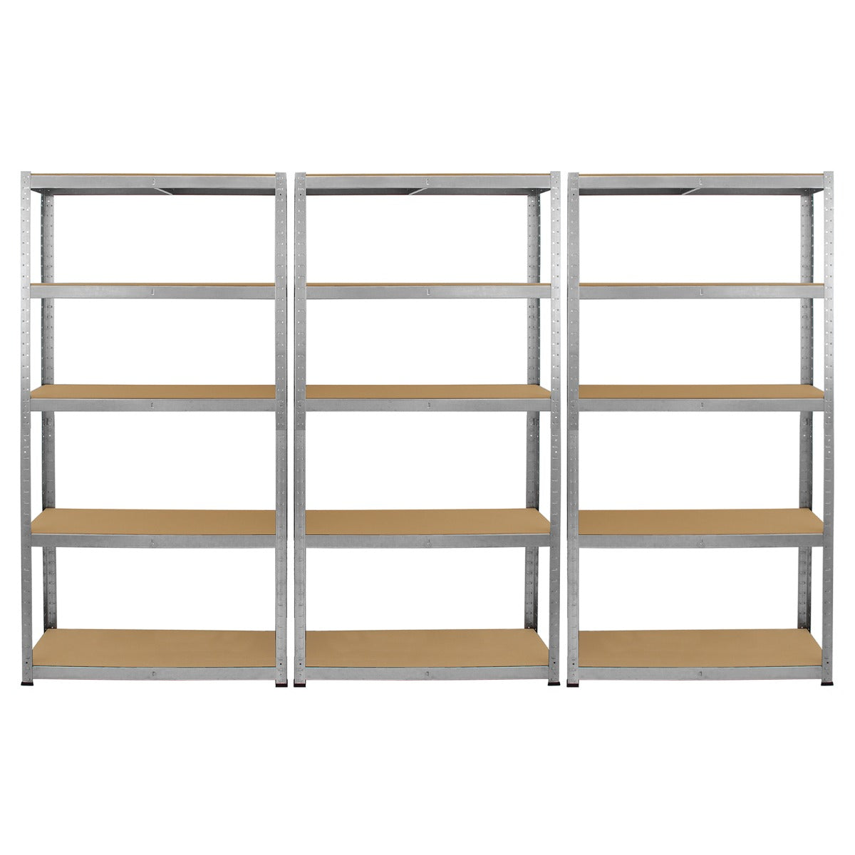 6 x GALWIX 90cm x 180cm x 30cm Gegalvaniseerde Stelling