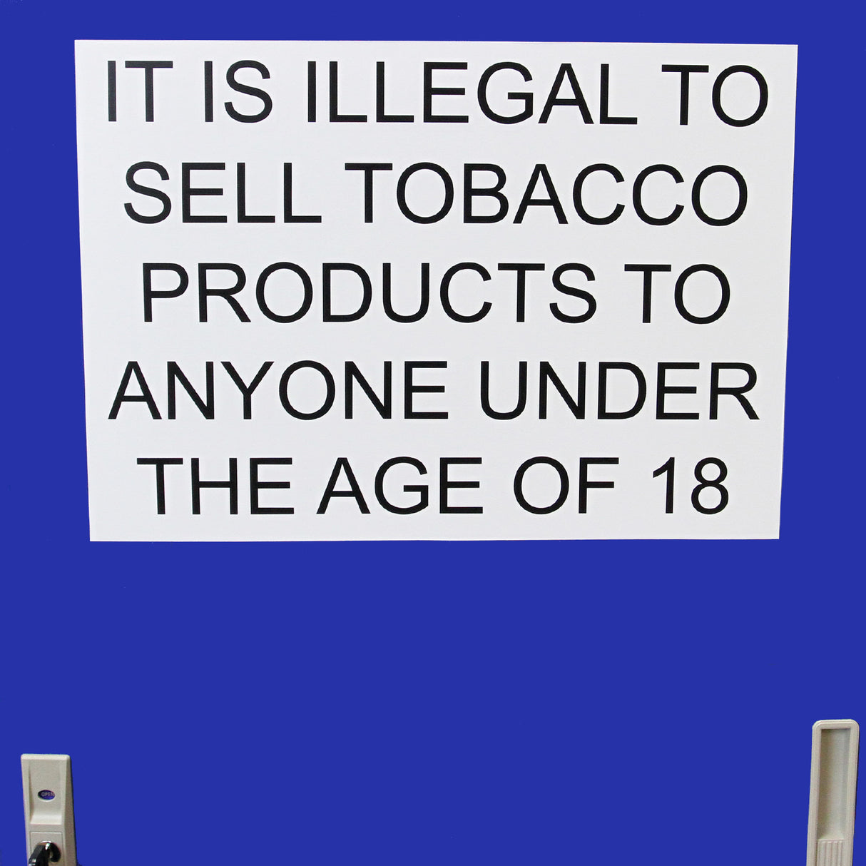 Sigaretten Display Kast