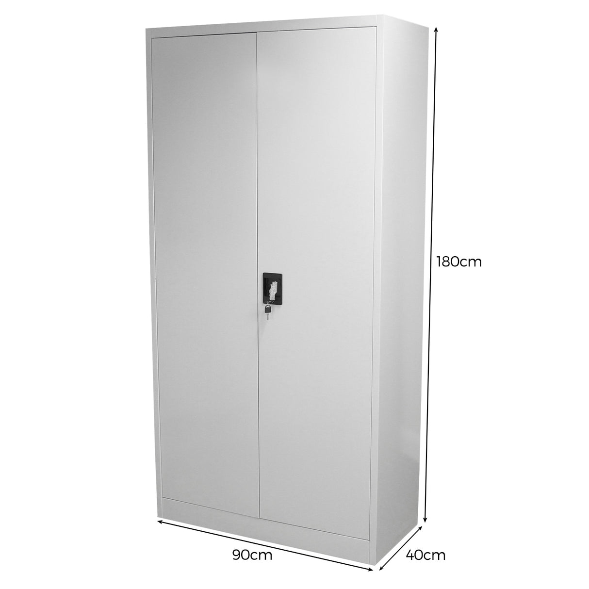 Archiefkast - Metaal - 90x40x180cm