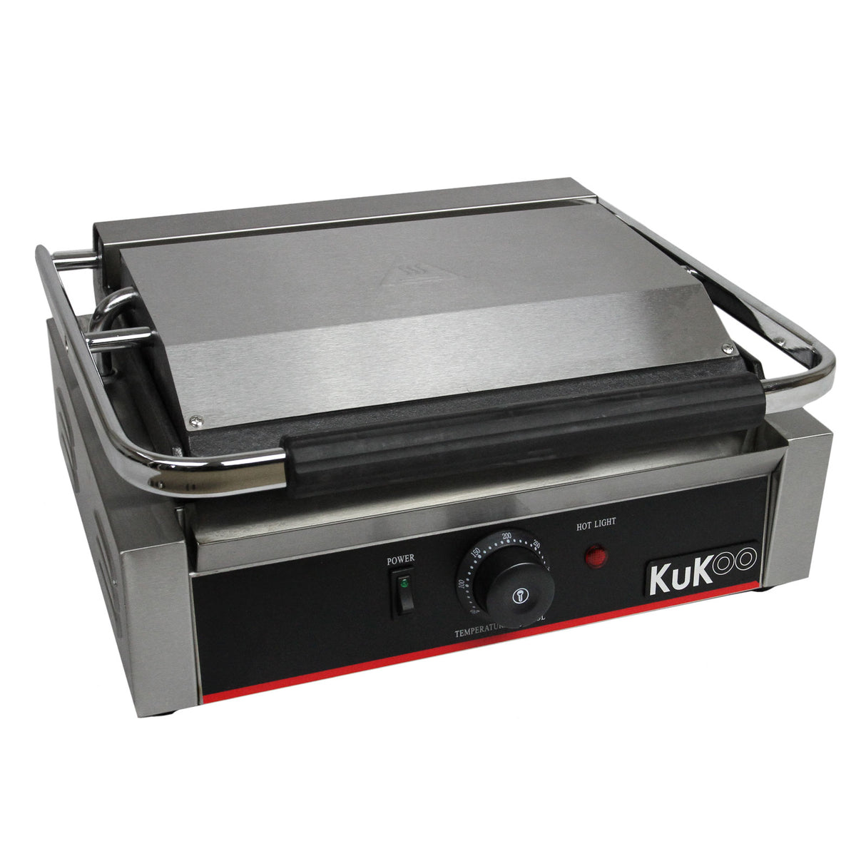 KuKoo Panini Grill Vlak & Geribbeld