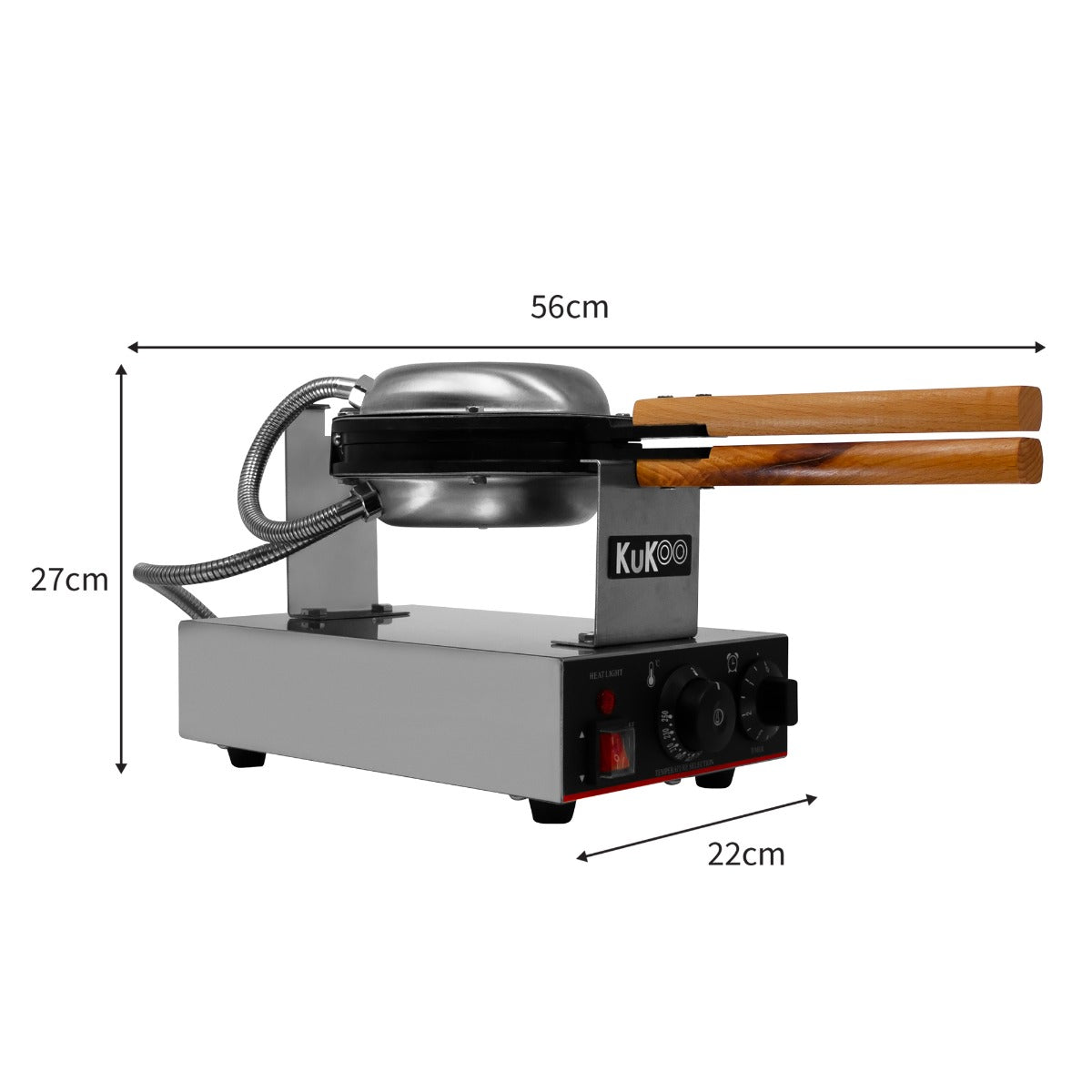 KuKoo Wafelijzer - Enkel