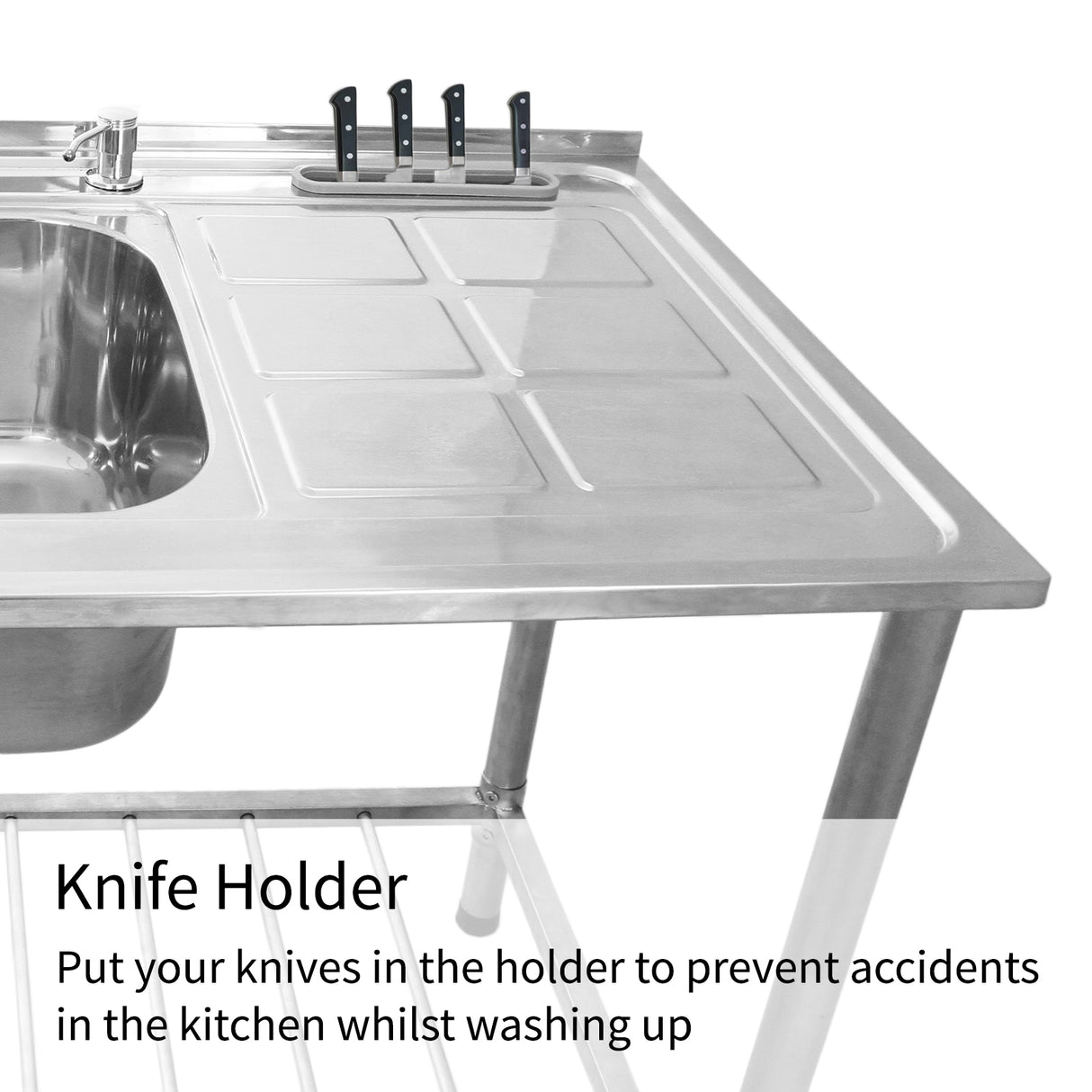 KuKoo Spoeltafel - Dubbel - Afdruiprek rechterkant