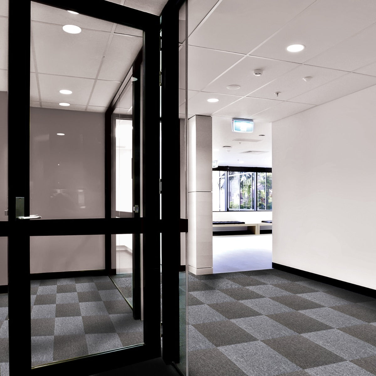 20 x Tapijttegels - Antraciet Grijs - 50x50cm 5m2