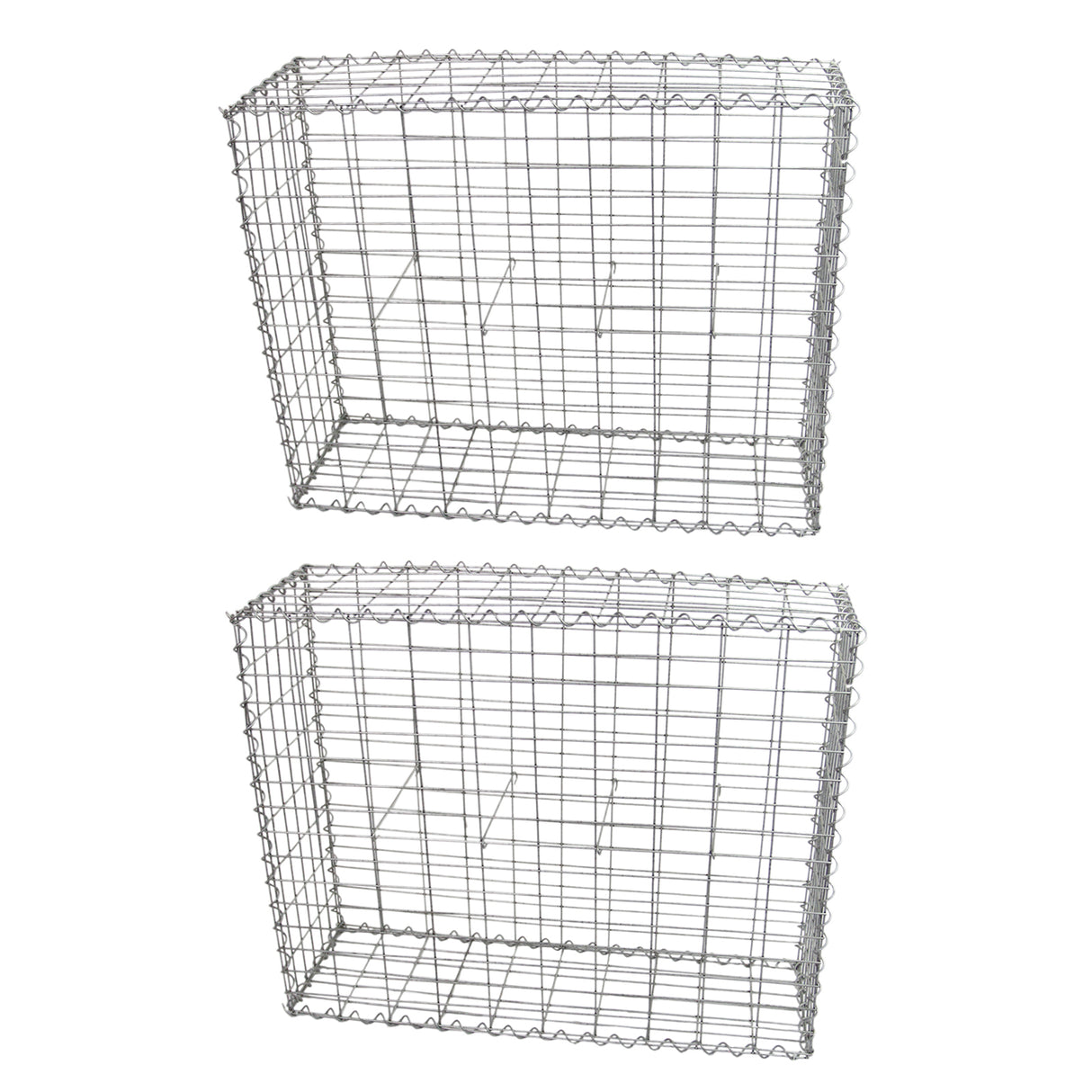 Schanskorf Muur - Set van 2 - 100 x 80 x 30 cm