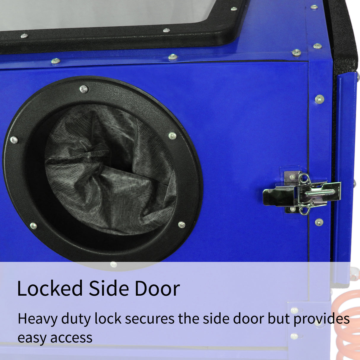 220L Zandstraalcabine met LED-verlichting