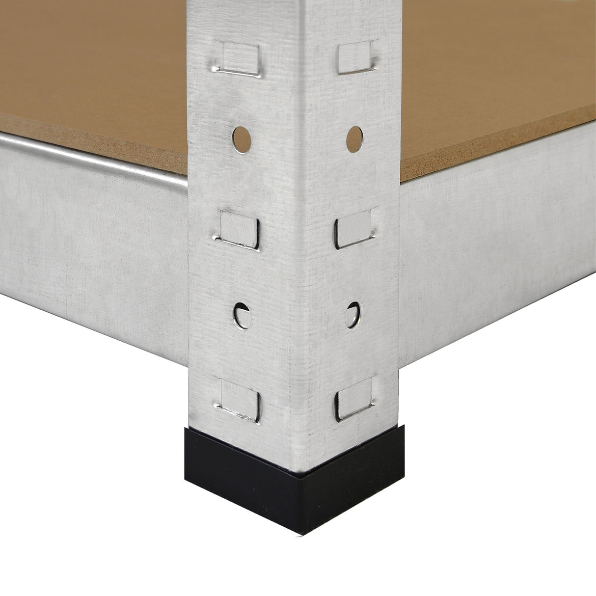 2 x E-Rax Stellingkasten - 90x40x180 cm - Zilver