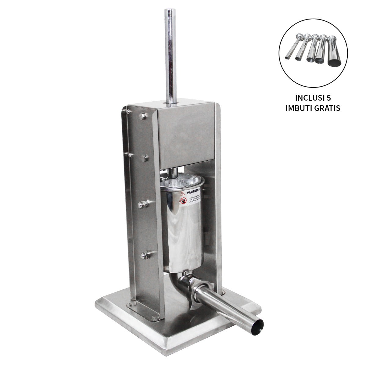 Kukoo 5 liter Worstvuller