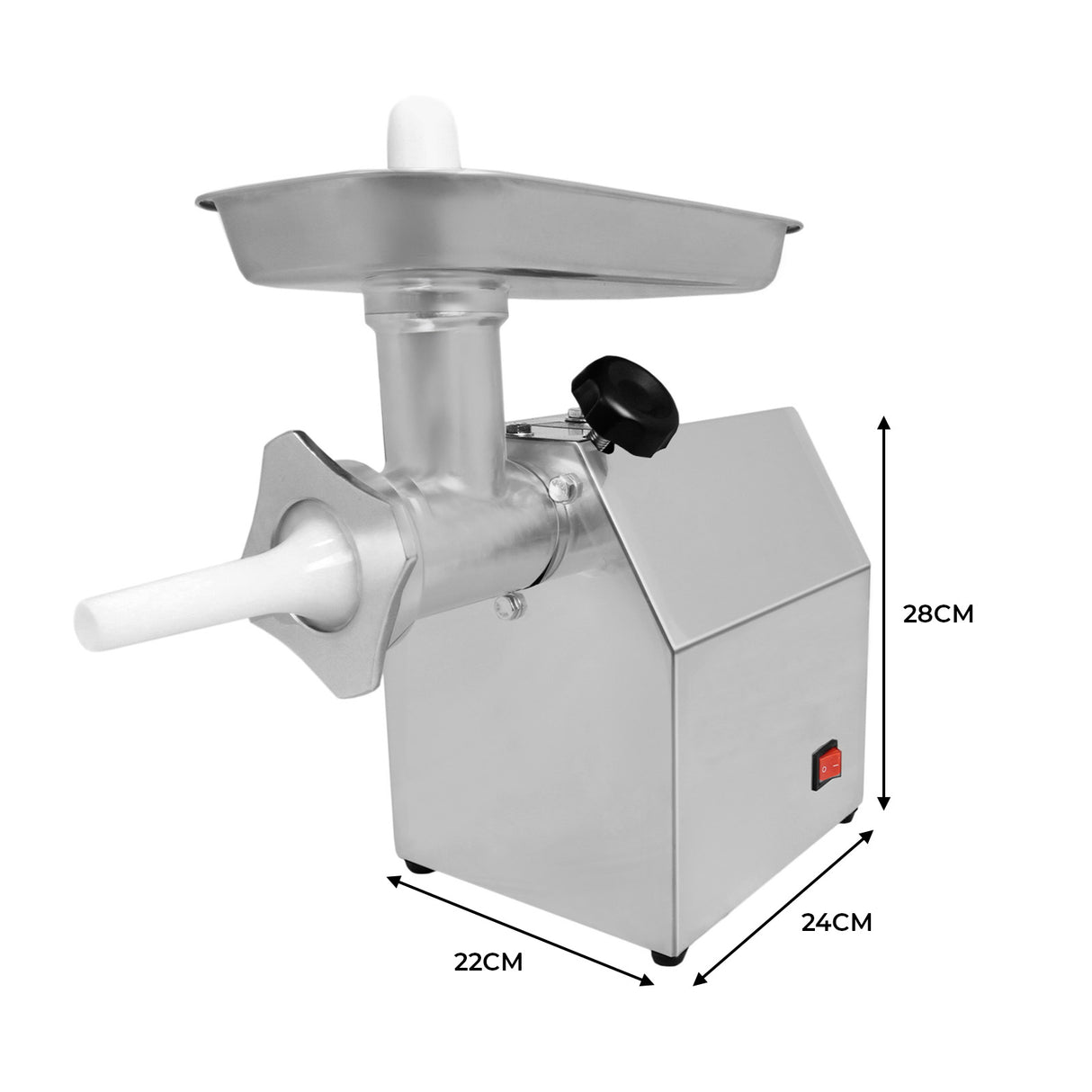 KuKoo Commerciële RVS Vleesmolen