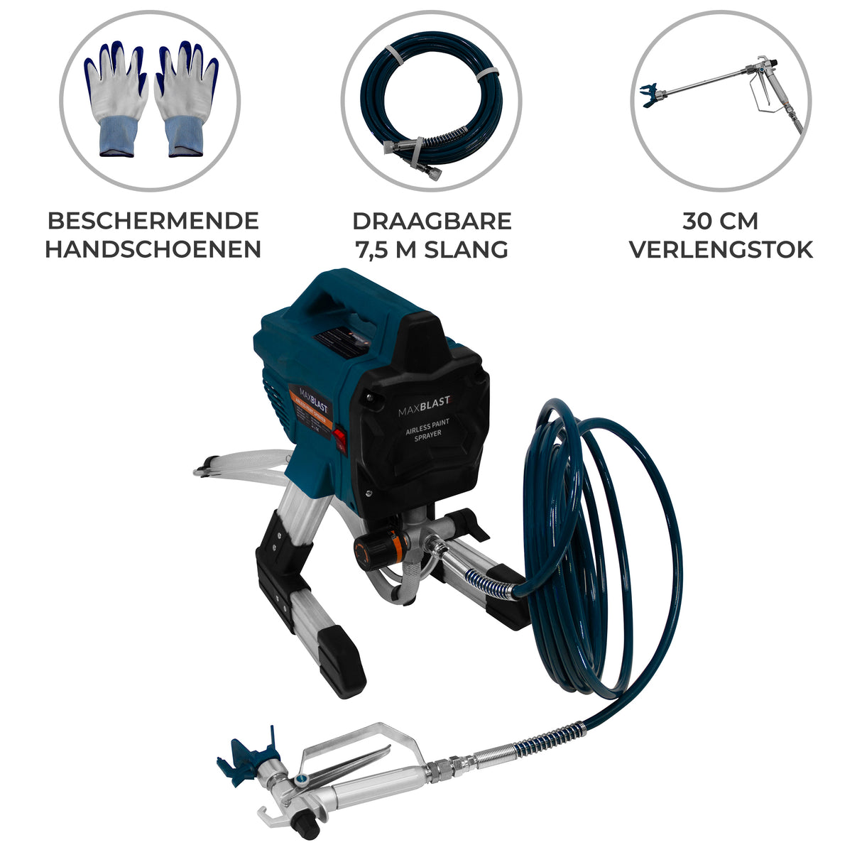 MaxBlast Airless Verfspuitpistool