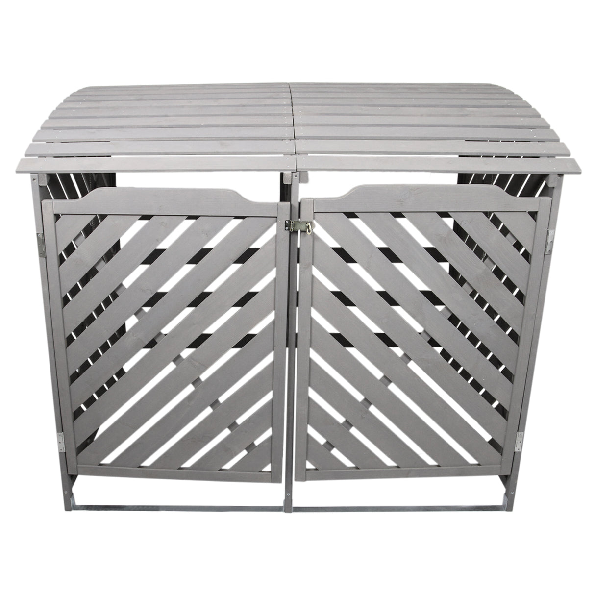 Kliko Containerombouw - Dubbel - Grijs