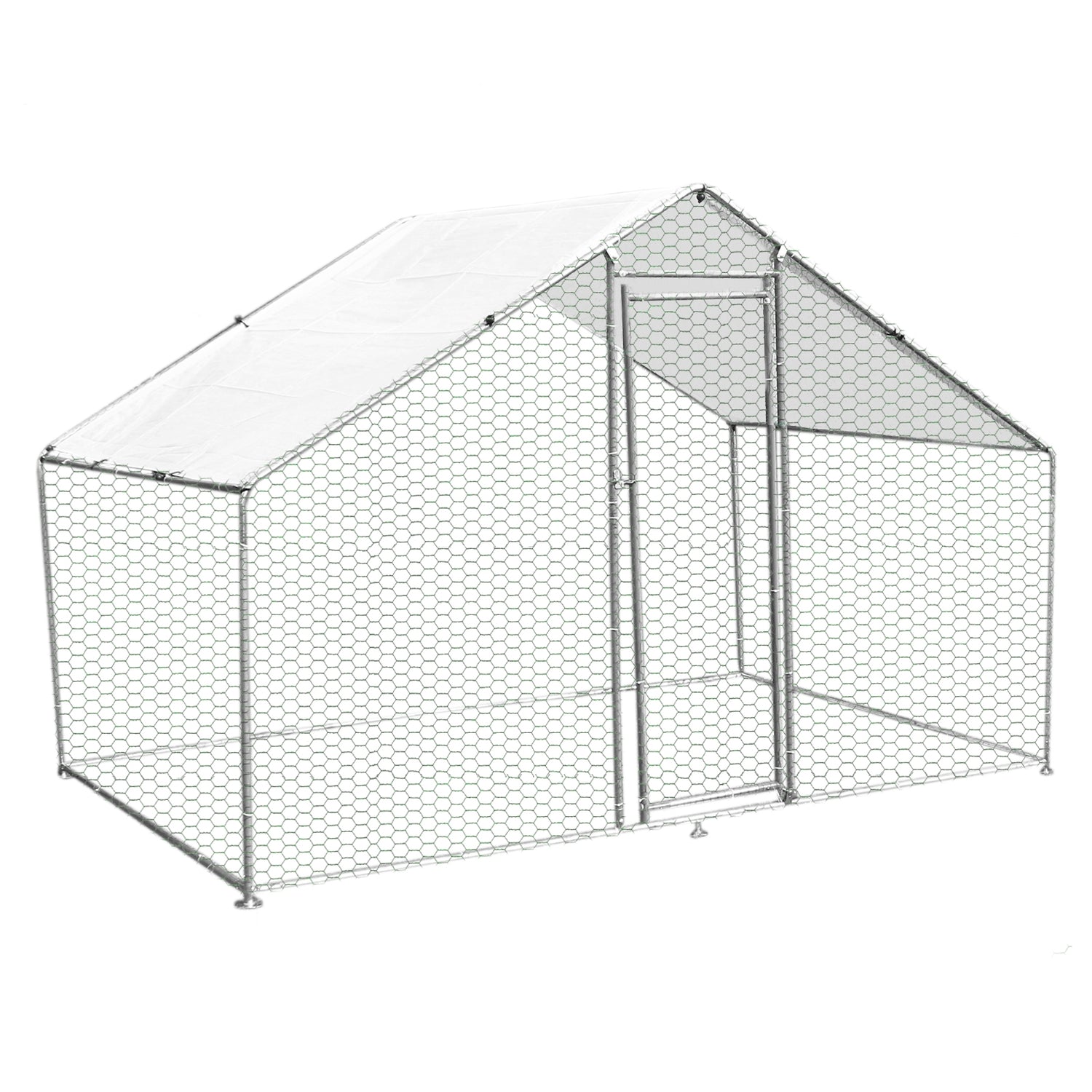 Kippenren Vrijstaand 4m x 2m x 2m