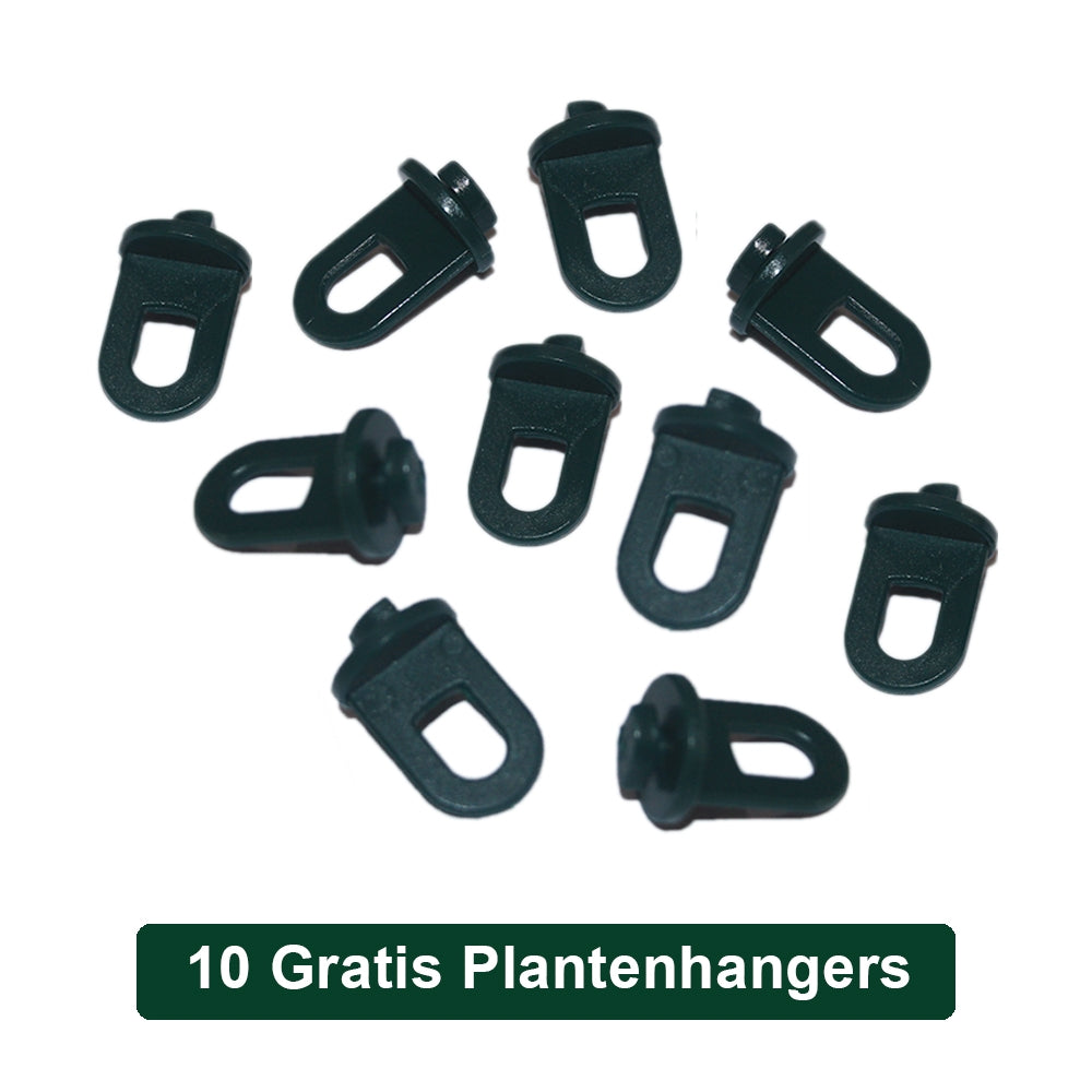 Kweekkas – Plantenkas – 1.8m x 3m - Zonder basis