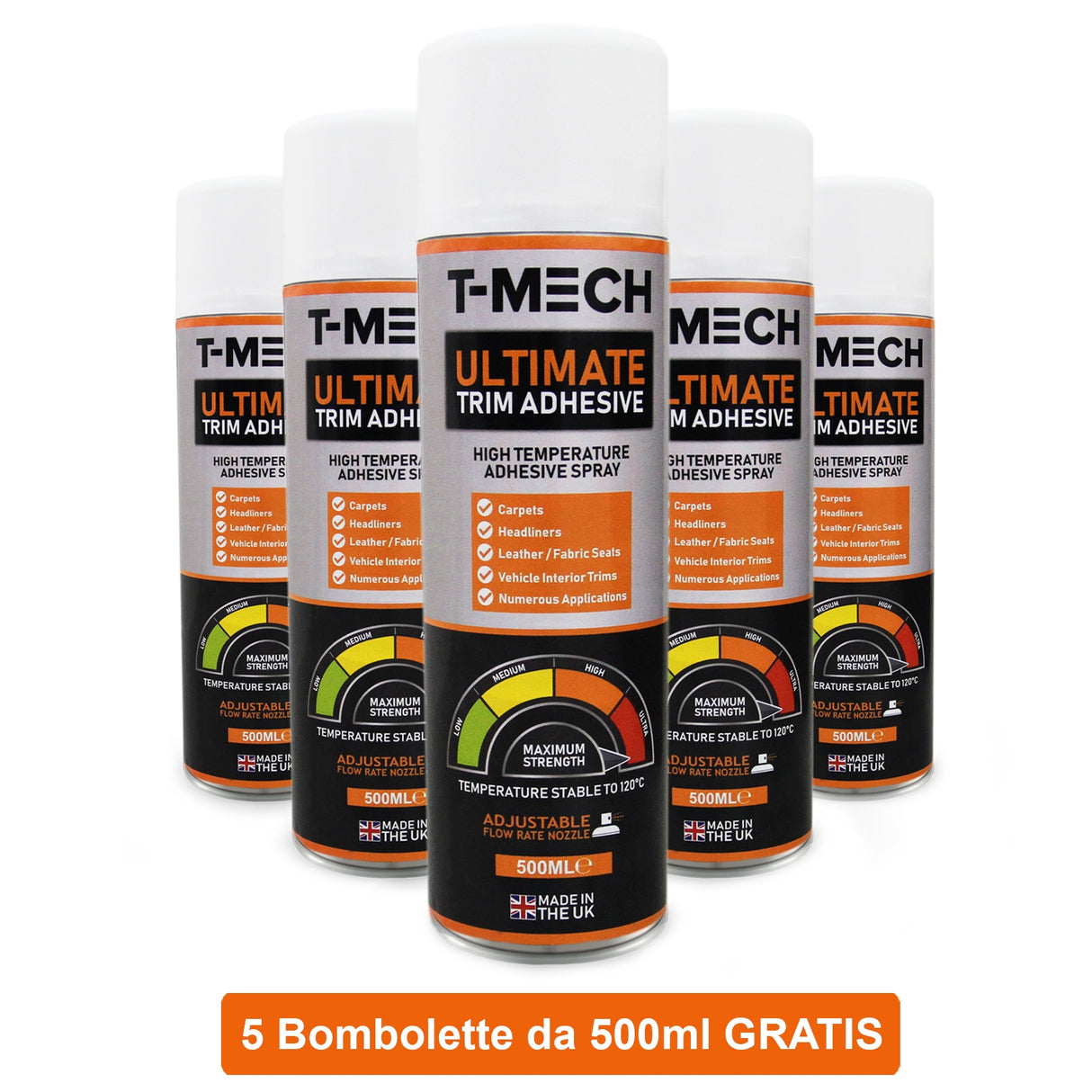 11m² Antraciet Bestelwagenbekleding, Lijm & VW Transporter Rek