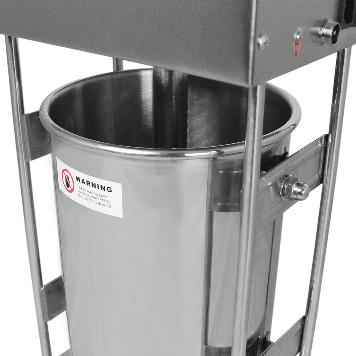 KuKoo Commerciële Elektrische Worstenvuller 15L + Worsten Knipper