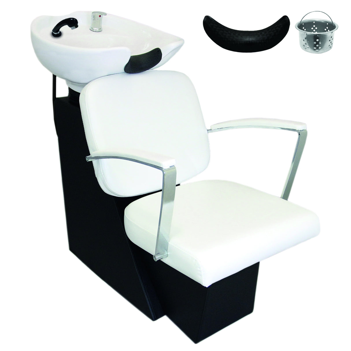 Kapper Stoel Wasbak - Wit
