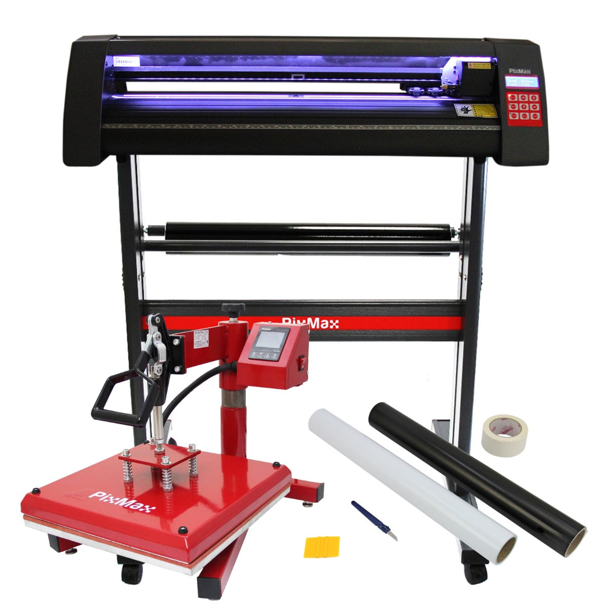 Pixmax 720 cm LED Vinyl Plotter + 38 cm Swing Hitte pers