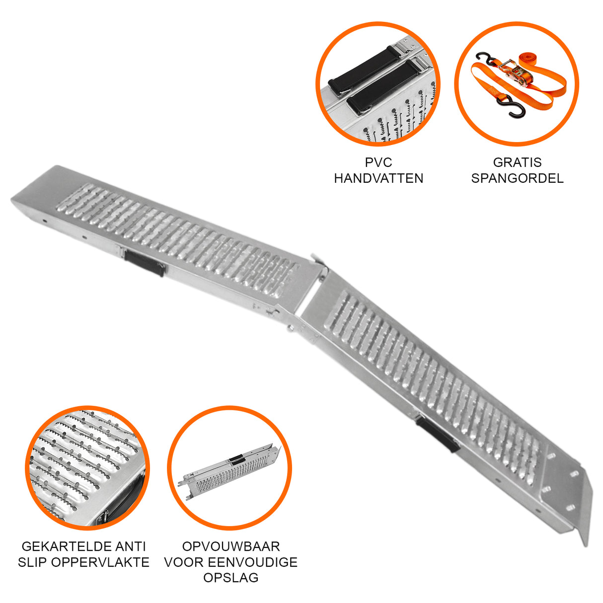 T-Mech Oprijplaat Motor Opvouwbaar