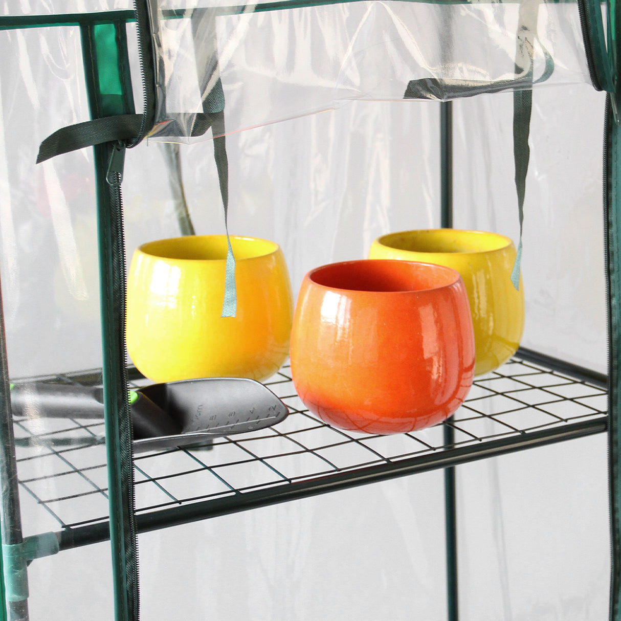 Mini Broeikas - 4 verdiepingen - plastic hoes