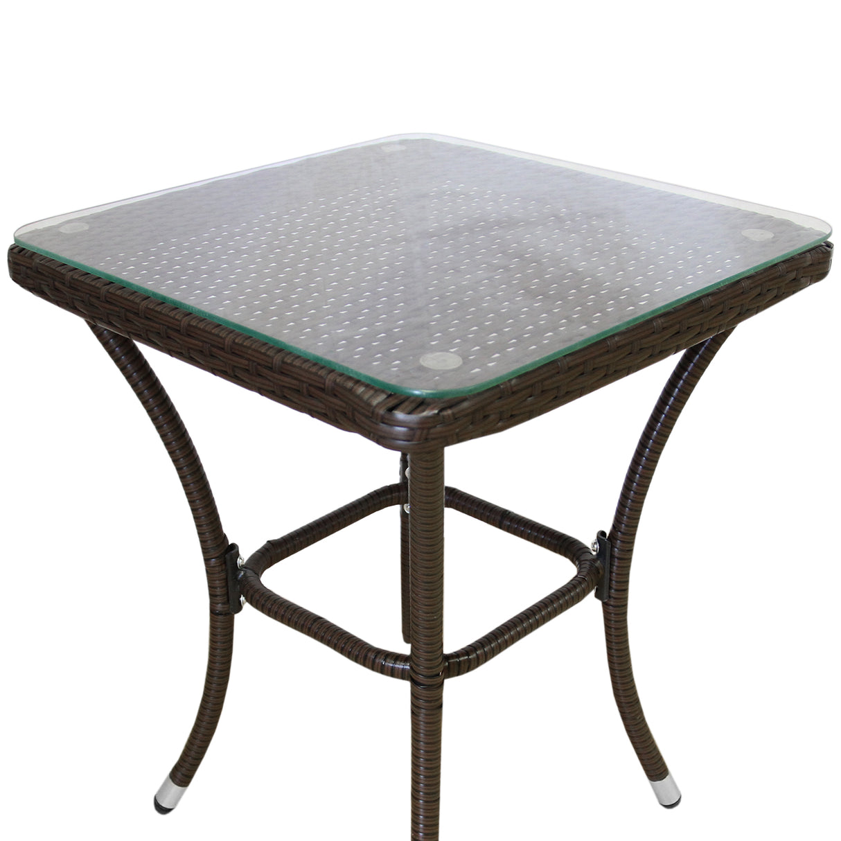 Jardí Rattan Bistroset Bruin
