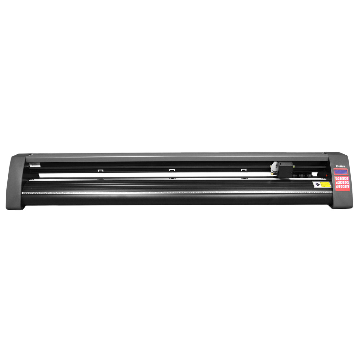Zwarte vinylsnijder van 1350 mm met LED-verlichting, geschikt voor nauwkeurige sneden en inclusief FlexiStarter software