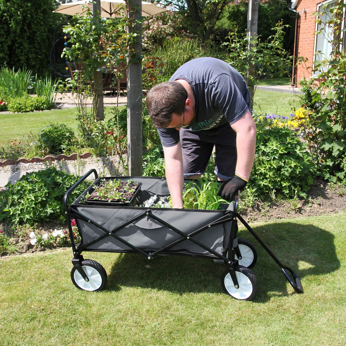 Bolderkar Opvouwbaar - Grijs