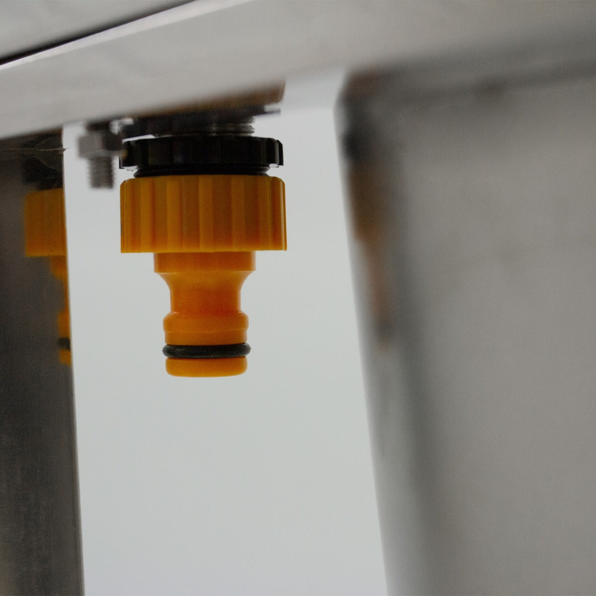 Mobiele camping wasbak - RVS